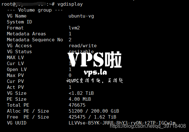 Linux /dev/mapper/ubuntu--vg-ubuntu--lv 磁盘没有全部挂在导致空间不足的问题